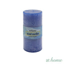 1pc Coastal Waves A Scented Pillar Candle
