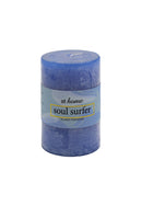 1pc Coastal Waves A Scented Pillar Candle