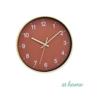 Wolfe/Wilton/Woods/Wisdom Wall Clock
