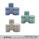1pc Coastal Waves A Scented Pillar Candle