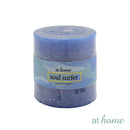 1pc Coastal Waves A Scented Pillar Candle