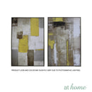 Golden Wheat Deluxe Canvas Frame Wall Art