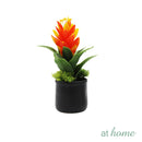 Bromeliad 1pc Artificial Plant w/ Pot