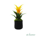 Bromeliad 1pc Artificial Plant w/ Pot