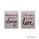 Set of 2 Xenon Quotes Canvas Wall Art Decor - Sunstreet