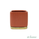 Yusef Terracotta Ceramic Flower Vase