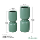 Ynna Terracotta Ceramic Flower Vase