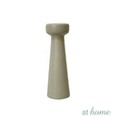 Deluxe Lia Tall Ceramic Taper Candle Holder