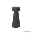 Deluxe Lia Tall Ceramic Taper Candle Holder