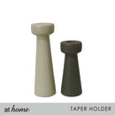 Deluxe Lia Tall Ceramic Taper Candle Holder