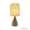 Louise 16 Inches Ceramic Table Lamp w/ Linen Shade