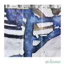 Set of 3 Sapphire Abstract Canvas Wall Art