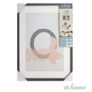 Pink & Black Circles Wall Frame