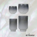 Deluxe Demi Ombre Glass Flower Vase