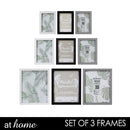 Set of 3 Picture Frame Beach Aztec