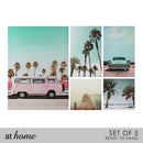 Set of 5 Summer Adventure Canvas Frame