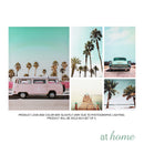 Set of 5 Summer Adventure Canvas Frame