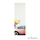 Set of 3 Beach & Pink Car Canvas Frame