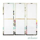 Set of 3 Beach & Pink Car Canvas Frame