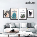 Peach Abstract Wall Frame