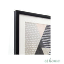 Peach Abstract Wall Frame