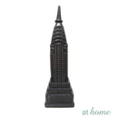 Deluxe Empire State & Eiffel Tower Ceramic Tabletop Decor