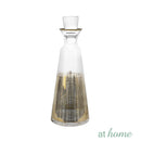 Farrah Glass Wine Bottle w/ Cover