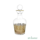 Farrah Glass Wine Bottle w/ Cover
