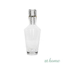 Farrah Glass Wine Bottle w/ Cover