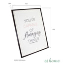 Quotes and Abstract Wall Frame - Sunstreet