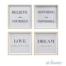 Positive Vibes Wall Frame