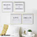 Positive Vibes Wall Frame