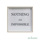 Positive Vibes Wall Frame