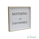 Positive Vibes Wall Frame