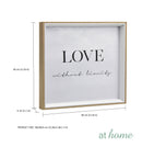 Positive Vibes Wall Frame