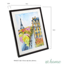 Colorful Paris & New York Wall Frame - Sunstreet