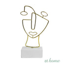 Deluxe Lady’s Face w/ Ceramic Base Tabletop