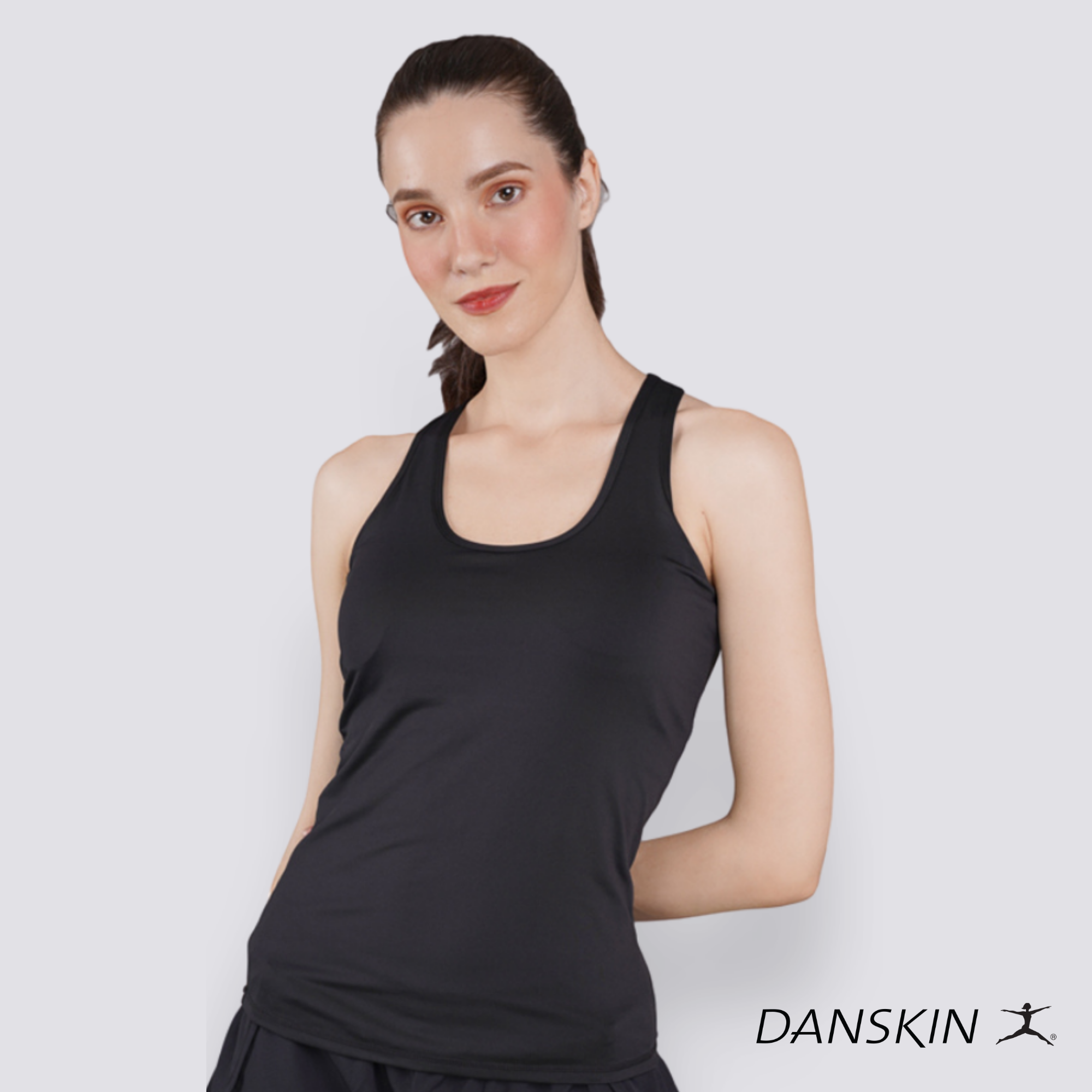 Danskin Athletic Wear Tank Top and Cropped Leggings Women's Size Medium