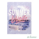 Set of 2 Summer Palm Trees Beach Canvas Wall Art