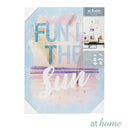 Set of 2 Summer Palm Trees Beach Canvas Wall Art