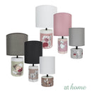 Genevive Woman 14 Inches Ceramic Table Lamp w/ Linen Shade