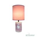 Genevive Woman 14 Inches Ceramic Table Lamp w/ Linen Shade