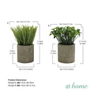 1pc Harrie Artificial Potted Plant