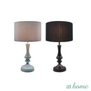 Lyka 17 Inches Metal Table Lamp w/ Linen Shade