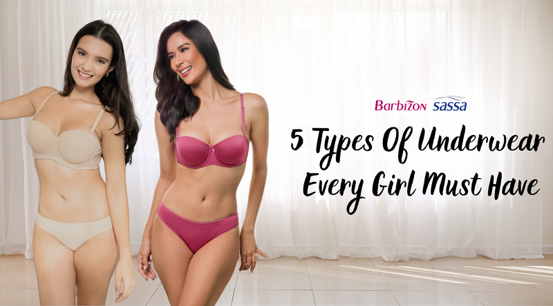 5 Types Of Underwear Every Girl Must Have