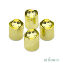 Set of 4 Flickering Flameless LED Votive Candle