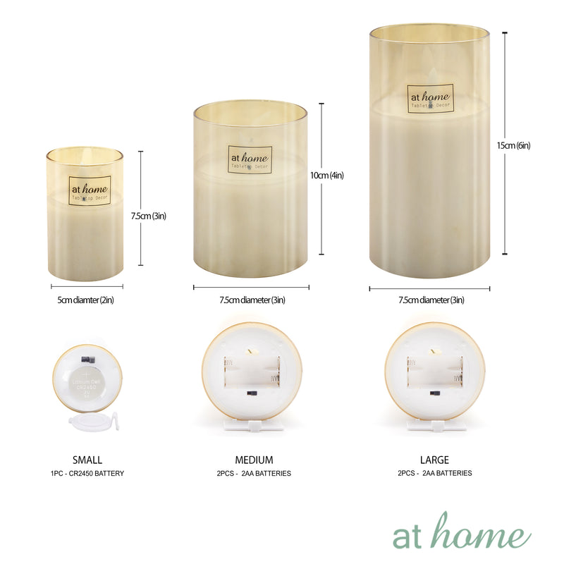 Wilford LED Jar Candle — Essential