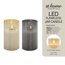 Wilford LED Jar Candle Flickering Light — Essential