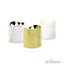 LED Votive Candle Flickering Light Set of 4 — Essential