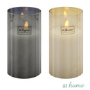 Wilford LED Jar Candle Flickering Light — Essential